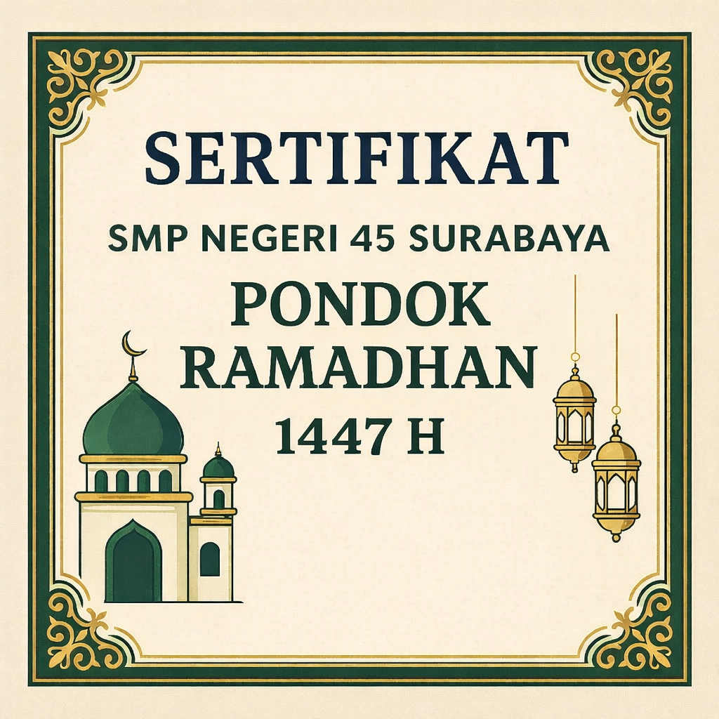 Sertifikat Pondok Ramadhan 2026